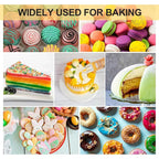 Oil Based Food Coloring,24 Colors Food Coloring Set for Cake Decorating,Chocolate,Baking,Edible Oil Food Dye for Butter,Cookies,Fondant(.20 fl.oz/bottle)