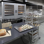 Pack of 6 | 18 in. x 26 in. Full Size Aluminum Bun. / Sheet Pan | Ideal for baking, roasting, cooling, prepping, or storing - a must-have in restaurants, bakeries, and busy kitchens.
