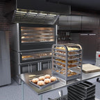 Pack of 6 | 13 in. x 18 in. Half Size Aluminum Bun. / Sheet Pan | Ideal for baking, roasting, cooling, prepping, or storing - a must-have in restaurants, bakeries, and busy kitchens.