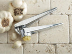 Fantes No-Peel, Self Cleaning Garlic Press, 6.25 x 1-Inches, the Italian Market Original since 1906
