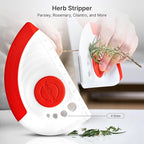 Nextrend BakerScraper – 5-in-1 Flexible Bowl Scraper, Bench Scraper and Dough Scraper with Stainless Steel Edge, Ruler & Herb Stripper – BPA Free, Dishwasher Safe - Red