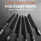rolling knife sharpener, durable diamond grinding head, replacement grinding head, 15 degree and 20 degree sharpening bevel suitable for various kitchen knives