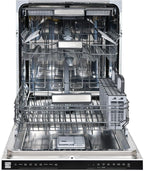 Kenmore 24" Built-in Stainless Steel Tub Dishwasher EasyFlex 3rd, SmartWash, UltraWash, TurboDry, MoreSpace Plus Adjustable Rack, Energy Star Certified, White