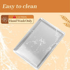 12 Pack Full Size Baking Sheet Pans Perforated, Aluminum Commercial Cookie Sheets Non-Stick, 26"x18"