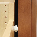 Rev-A-Shelf 7.25" Pullout Storage Organizer for Base Kitchen/Bathroom Cabinets w/Soft-Close Full Extension Slides & Adjustable Shelves, 448-BCSC-6C