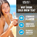 Tiesta Tea - Palm Beach Punch Cold Brew Tea, Loose Leaf, Fruit Punch Herbal Blend, Premium Iced Blend, Non-Caffeinated, 10 Cold Brew Bags, Makes One 64oz Pitcher Each