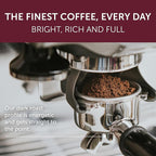 Illy Ground Espresso Coffee, Intenso Bold Roast - Bold & Flavorful - 100% Arabica - Pre-Ground for Espresso - Pressurized Packaging Sealed for Freshness - 8.8oz - (Pack of 12)