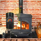 Frienda Wood Stove Thermometer Magnetic, Oven Temperature Meter Stove for Avoiding Chimney Pipe Damaged by Overheat(1 Piece)