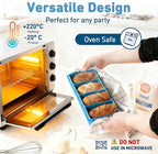Silicone Freezer Tray with Lid Soup Freezer Container Molds with Steel Reinforced Rim for Freezing Soup Sauce Broth Leftovers large Ice Cube Molds Oven Dishwasher Safe Ice Trays for Freezer with Bin