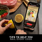 MEATER Plus: Smart Bluetooth Wireless Meat Thermometer Digital | BBQ, Grill, Oven, Smoker, Air Fryer, Kitchen | Perfect for Steak, Chicken, Turkey, and More | Delicious Recipes in App