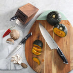 Cangshan Thomas Keller Signature Collection 4-Piece Knife Block Set, Black