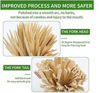 3.5 Inch Bamboo Skewers, 300 PCS Bamboo Paddle Wood Picks, Toothpicks for Appetizers, Cocktail Picks for Drinks, Food Picks, BBQ, Sandwich, Barbecue Snacks.