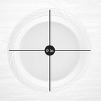 PLASTICPRO 400 Count Disposable 9 Inch White Plastic Dinner Plates large