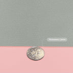 Leather Table Cover,1.8mm Thick,30x48 Inch Desk Cover,Large Desk Mat,Table Protector,Table Cover Protector,Desk Top Cover,Table Tops Cut to Size(Pink+Silvery,30x48)