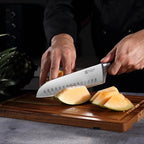 PAUDIN Kitchen Knives Set, Switzer 3-Piece Chefs Knife Set High Carbon Stainless Steel with Ultra Sharp Blade & Plastic Handle Professional Chef Knives