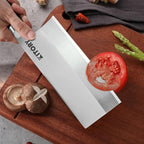 Kitory 7" Lightweight Cleaver, Chinese Chef Knife for Slicing & Chopping (No Bones)- German High Carbon Steel - Ergonomic Pakkawood Handle - Ideal for Women, 2024 Gift (Metadrop Series)