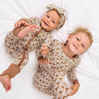 Little Sleepies Pajamas for Baby Boys & Girls, Viscose from Bamboo Baby Pajamas, Preemie & Newborn Sleepers, 2-Way Zipper PJs