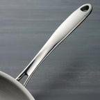 Tramontina Boston Tri-Ply Clad Stainless Steel 10-Inch Frying Pan, Induction-Ready Skillet, Dishwasher-Safe, NSF-Certified