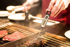 Escali Long Stem Digital Thermometer for Meat, Frying, Cooking, Candy and Kitchen Use, Extra Long 5.6-Inch Probe, Black