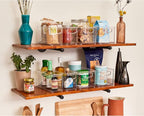 iDesign Stackable Pantry Bins with Handles, 4 Different Sizes, 5 Pack, Clear, Made in USA