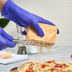 Restaurantware-German Standard Coarse Handheld Graters, 24 Flat Cheese Graters - Dishwashable, Durable, Stainless Steel Food Grater With Handle, Suitable For Potato, Carrot, Hard Cheese, And, More