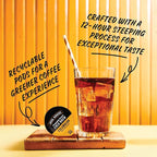 Java House Single-Serve Cold Brew Coffee Pods – Premium 100% Arabica Liquid Concentrate – Smooth & Bold Colombian Roast – 12 Pods – Ready Hot or Iced, Travel-Friendly, TSA Approved