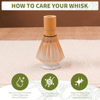 Matcha Whisk Set, 7 Pcs Matcha Kit with Matcha Bowl, Spout, Whisk and Holder, Bamboo Scoop and Stainless Steel Sifter, Japanese Matcha Set for Ceremony, Gift for Matcha Lover