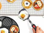 Mixed 5 Piece Silicone Spatula Set, 600F Heat-Resistant No-Melt Rubber Spatula Handle and Blade - Kitchen Cooking Utensils for Nonstick Cookware, Spatula Turner for Egg,Pancake,Burger- Dishwasher Safe