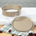 Berghoff Balance Nonstick Springform Cake Pan 11" x 11" x 2.25", Removable Bottom, Lightweight Carbon Steel, Ferno-Green, Non-toxic Coating Bakeware, Leakproof, Oven Safe Up To 450°F
