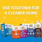 Lemi Shine Natural Dishwasher Cleaner Powered By Citric Acid | 100% Guaranteed Hard Water Cleaning Powder | Eco-Friendly Dishwasher Cleaner and Deodorizer With Fresh Lemon Scent (8 Count)