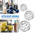 6 PCS Shaker Ball,Large Size 304 Stainless Wire Whisk ball for Mixing Powders,Protein Shakes,Drinks,Shaker Cup Mixer (2 '',1.8'',1.2'')