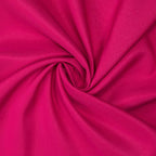 Gee Di Moda Rectangle Tablecloth - 90 x 132 Inch Fuchsia Table Cloth for 6 Foot Table with Floor-Length Drop - Heavy Duty Washable Fabric - 6 Ft Buffet Table, Holiday Party, Wedding & Baby Shower