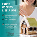 Judee's Gluten Free Royal Icing Mix - Easy Mixing with Meringue Powder - For Sugar Cookie Decorating & Cookie Icing - Gluten Free Meringue Powder & Nut Free Baking Mix - 8 Oz