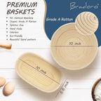 Sourdough Starter Kit, Sourdough Bread Baking Supplies, Sour Dough Starter Kits, Sour Dough Tools, Bread Making Tools, Starter Kits for Beginners, Banneton Proofing Basket, Gift for Mom Baker