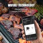 Z GRILLS Wood Pellet Grill and Smoker with PID Controller, 1068 sq. in Cooking Area with Wi-Fi, Black