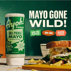 Ayoh Foods, Sando Sauce, Sandwich Sauce, (1-12 Ounce Bottle) - Creamy & Flavorful, Perfect for Sandwiches, Wraps & Dips, Created by Molly Baz (Dill Pickle)