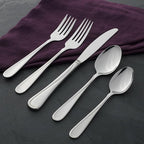 Oneida Flight Stainless Steel 18/10 Dinner Knives (Dinner Knives, Set of 6)