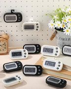 Frienda 12 Pack Black and White Digital Fridge Thermometer Waterproof Refrigerator and Freezer Room Max/min Record Function LCD Screen Refrigerator Thermometer with Hook and Magnetic Back for Home