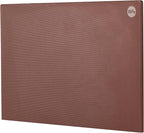 CURTA Cutting Boards for Kitchen, 24" x 18" x 0.5" Brown Color Coded Plastic Commercial Chopping Board Anti Slip Surface Dishwasher Safe