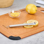 Restaurantware-German Standard Lemon Zesters, 24 Handheld Fine Graters - Dishwashable, Durable, Stainless Steel Citrus Graters With Handles, Suitable For Zesting Citrus Fruits, Finely Grating Cheese