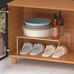iPEGTOP Kitchen Cabinet Storage Shelf Rack, Set of 2 Large (15.7 x 9.4 Inch) Rustproof Metal Wire Shelves Spice Shelf Rack Cupboard Organizer for Pantries Countertops Utensils Organization, Chrome