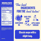 Ayoh Foods, Mayo Gone Wild, Made by Molly Baz - Easy to Squeeze, Perfect for; Sandwiches, Burgers, Fries, Nuggets, Wraps & Dips (Original Mayo)