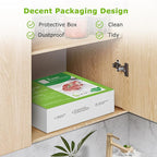 Bonsenkitchen Vacuum Sealer Bags Rolls, 8 in x 50 ft Rolls 2 pack Durable Food Sealer Bags, Commercial Grade, Heavy Duty, BPA Free, Seal a Meal, Great for Food Storage & Sous Vide Cooking, VB23