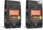 Bulletproof Original Medium Roast Ground Decaf Coffee, 12 Ounces, 100% Arabica Coffee, Clean Coffee Tested for Toxins, Packaging May Vary (Pack of 2)