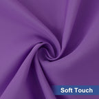 homing Rectangle Table Cloth Cover, Waterproof Polyester Elastic Fitted Tablecloth, Fits for 5 Foot Folding Tables, Washable Table Protector for Picnic, Camping, Outdoor (Purple, 30" x 60")