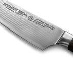 Schmidt Brothers - Artisan Series 6-Inch Chef Knife, High-Carbon German Stainless Steel Cutlery, Coconut Resin Handle