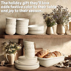 Artena Small Bowls Set of 4, 12 oz Ceramic Embossment Dessert Bowls, white Bowl for Kitchen, Ice Cream, Side Dishes, Rice, Cereal, Fruit, 4.5 Inch, Microwave & Dishwasher Safe, Pinwheel Flower