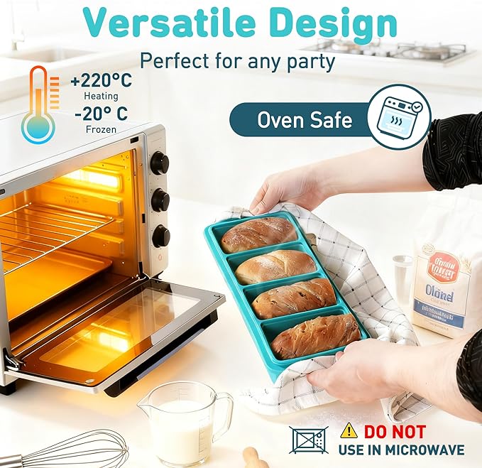 Silicone Freezer Tray with Lid Soup Freezer Container Molds with Steel Reinforced Rim Ice Cube Freezer Molds Large Ice Cube Tray Silicone Freezer Container Freeze & Store Soup Sauce Broth Leftovers