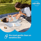 WaterWipes Sensitive+ Newborn & Baby Wipes, 3-In-1 Cleans, Cares, Protects, 99.9% Water, Unscented & Hypoallergenic, 1440 Count (24 Packs)