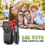 Fathers Day Dad Gifts from Daughter Wife Son - Gifts for Dad, YOU ARE THE WORLD’S BEST DAD Multitool Knife - Dads Birthday Gift, Fathers Day Dad's Gift for Husband, Men - Christmas Dads Presents